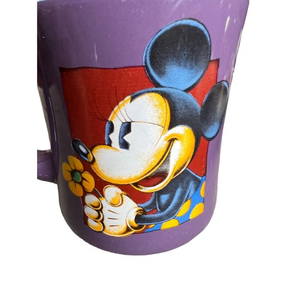 HTF Vtg Disney MINNIE MOUSE Mug Cup Early 90s Ceramic Collectible Thailand Daisy - Picture 7 of 10